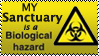 my sanctuary is is a biological hazard